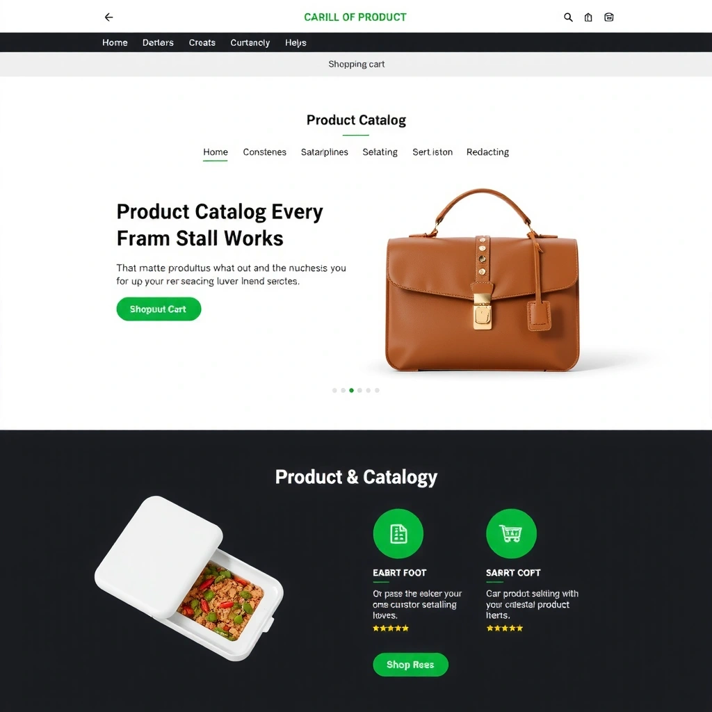 E-commerce Platform User Interface Design
