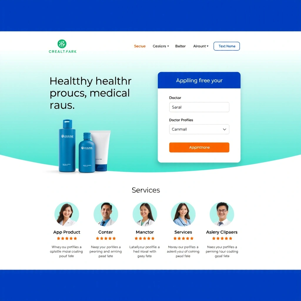 Healthcare Website Design for Local Clinic