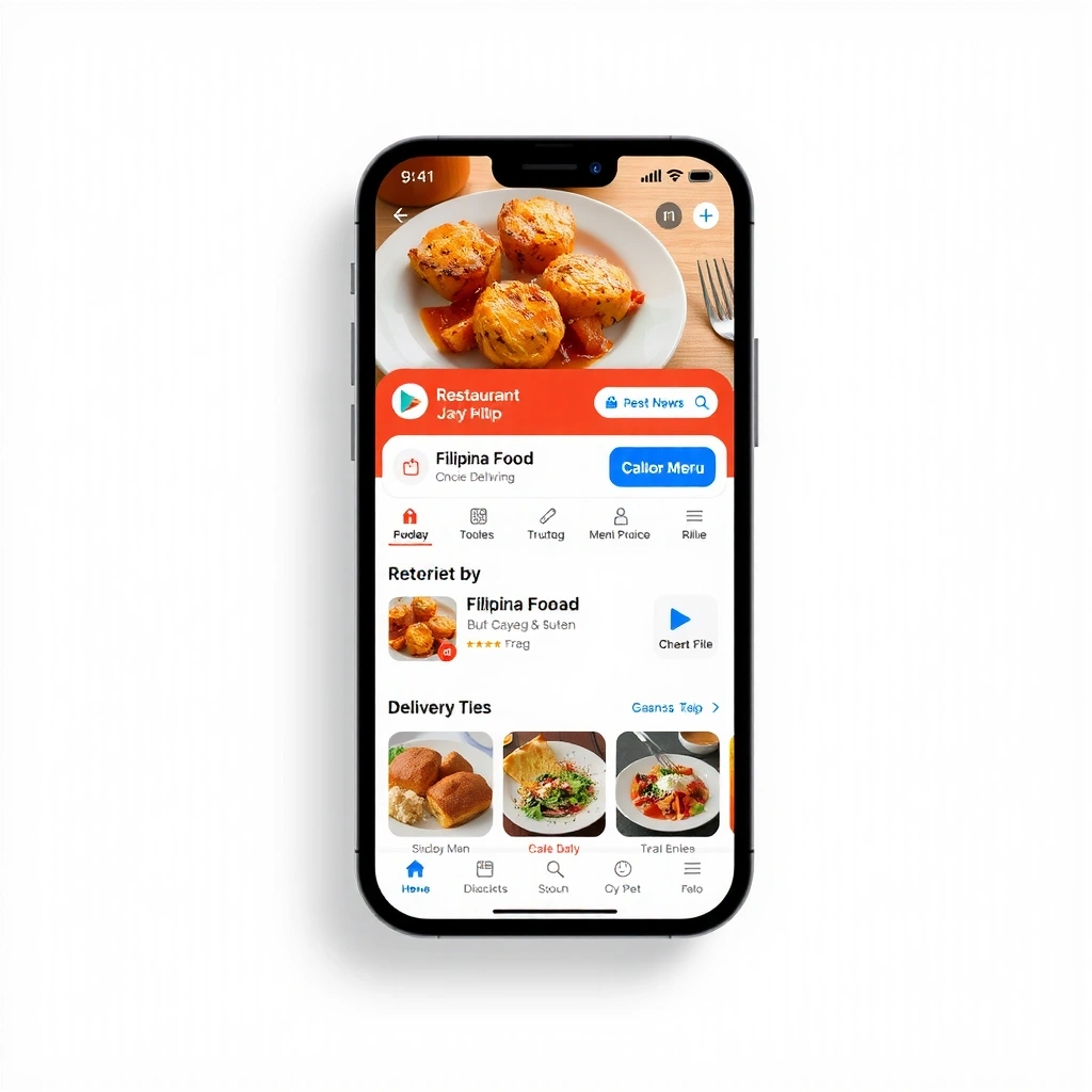 Restaurant Chain Mobile App Ordering System